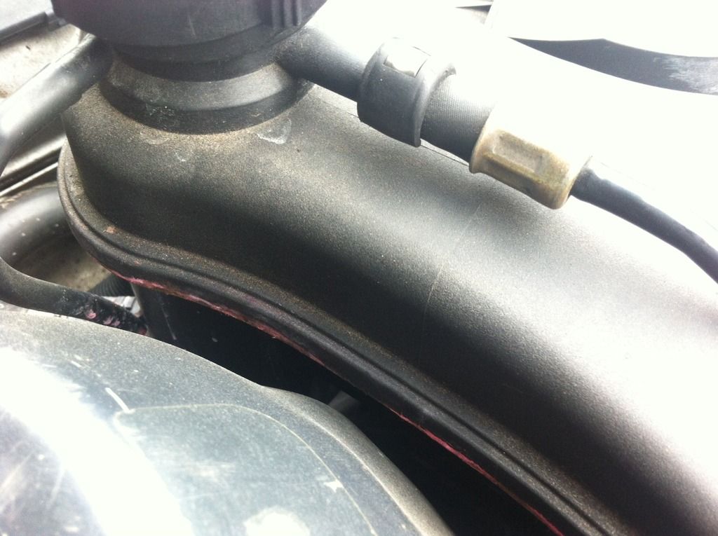 Coolant expansion tank leak (pics) The M3cutters